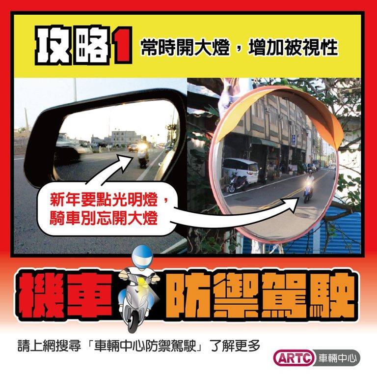 防禦駕駛 扭轉你開車/騎車時的一念之差