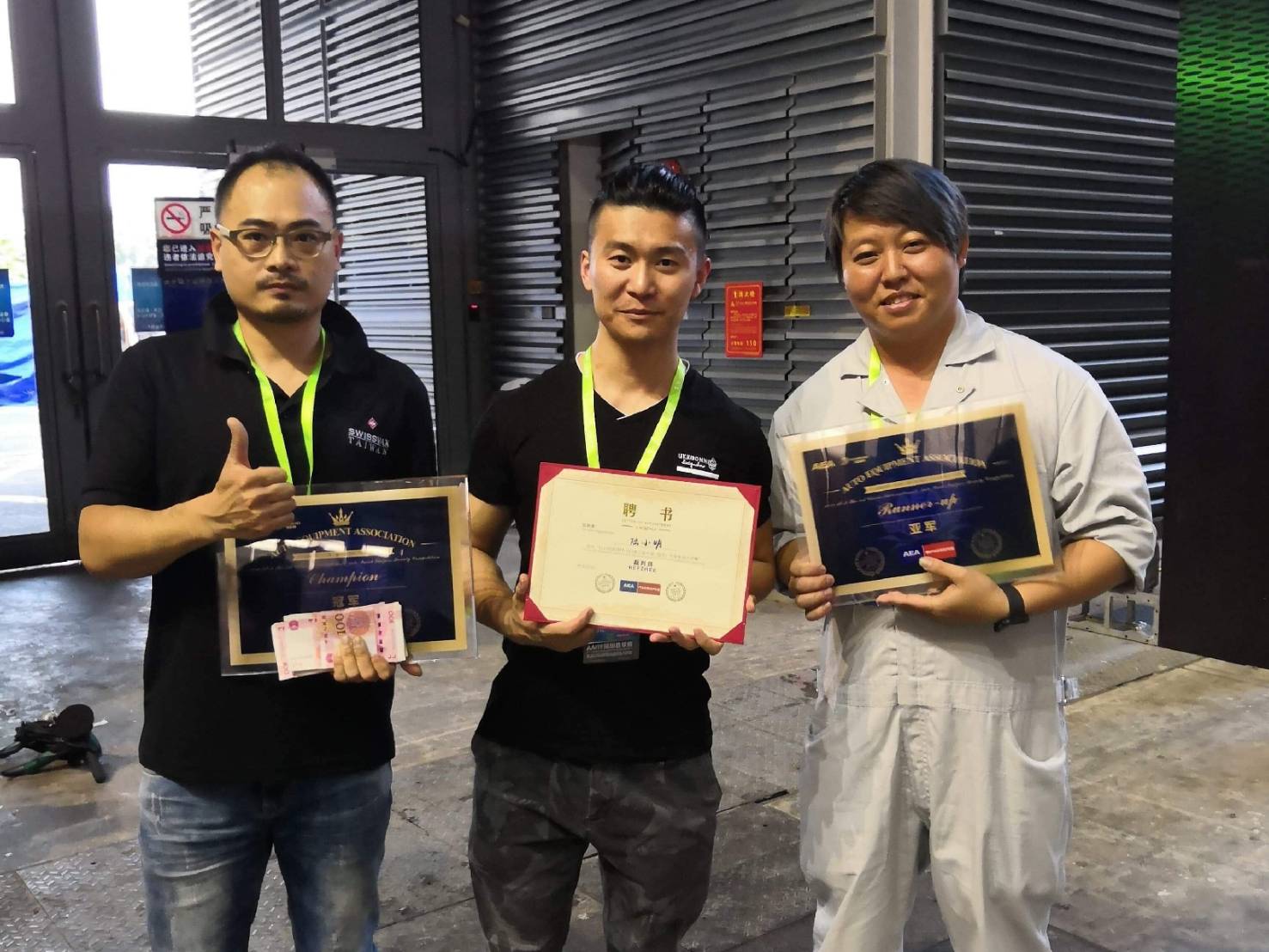 台灣南波萬！強國土地上爭台灣之光，AEA汽車美容大師賽台灣選手包走冠亞軍！