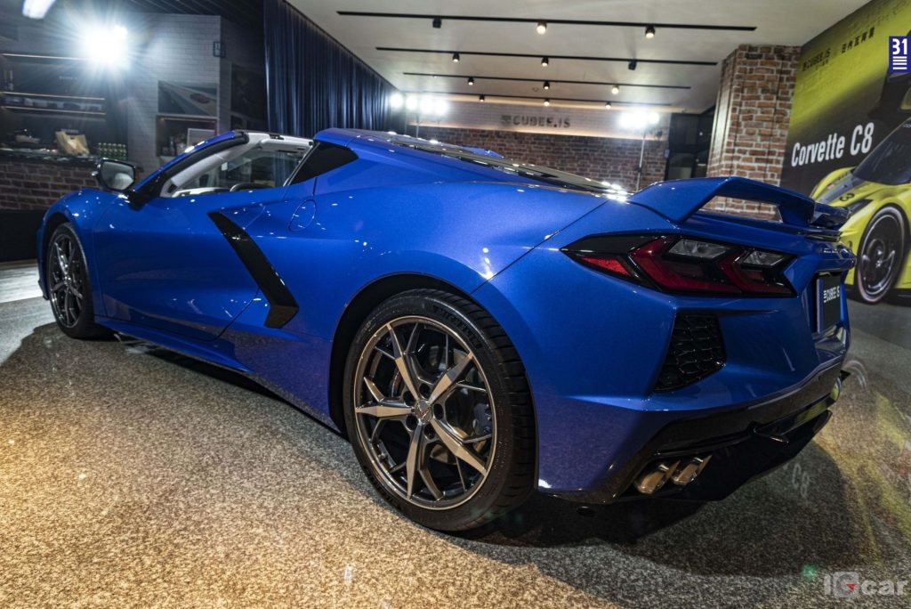三一國際導入 Chevorlet Corvette C8 超跑偕三層複合服務主題貨櫃屋亮相