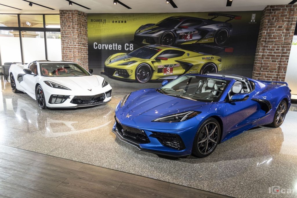 三一國際導入 Chevorlet Corvette C8 超跑偕三層複合服務主題貨櫃屋亮相