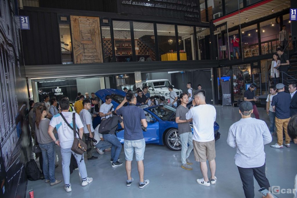 三一國際導入 Chevorlet Corvette C8 超跑偕三層複合服務主題貨櫃屋亮相