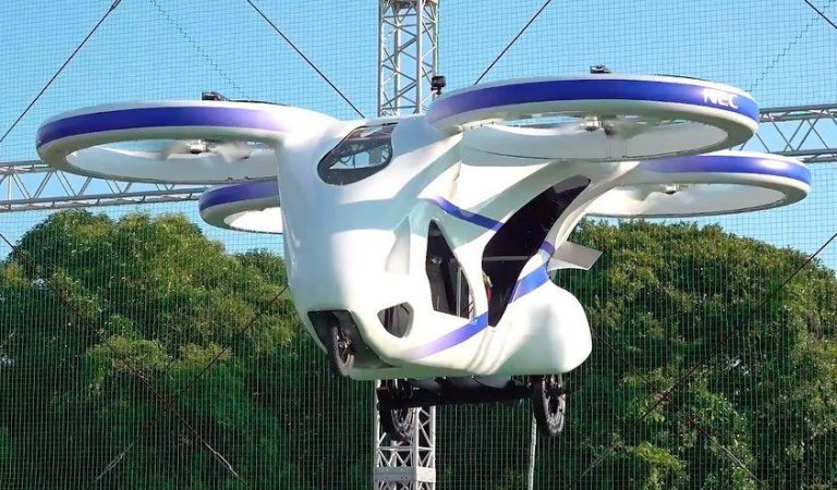 無人飛行汽車不是夢 日本 NEC 完成試飛