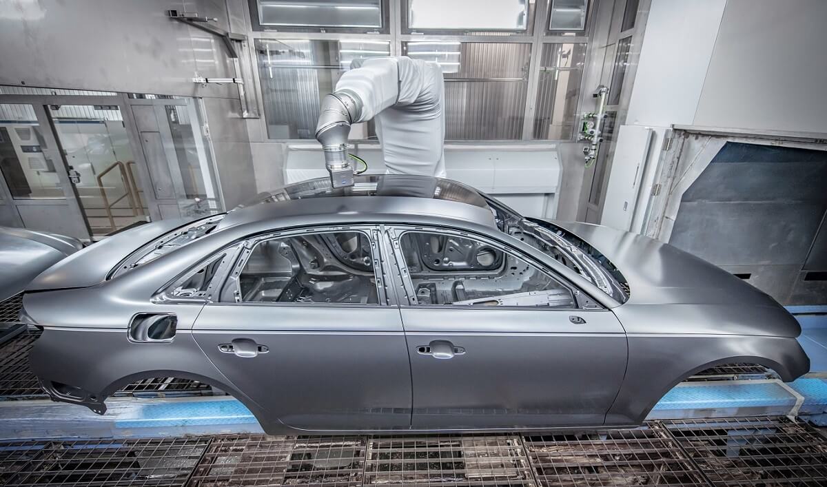AUDI 開始提供 Overspray-free painting 高精度噴塗技術