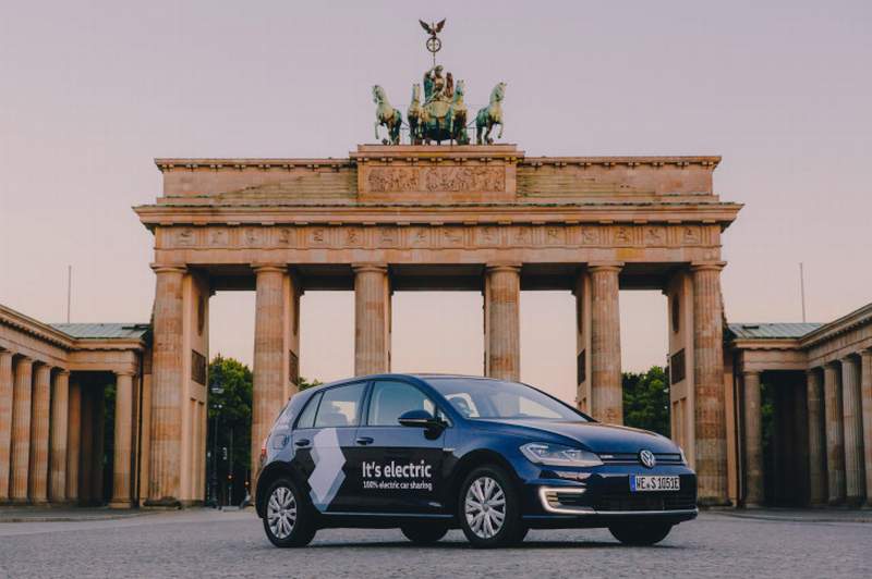 Volkswagen 啟動共享車服務項目 將對 WeShare 供應純電動車