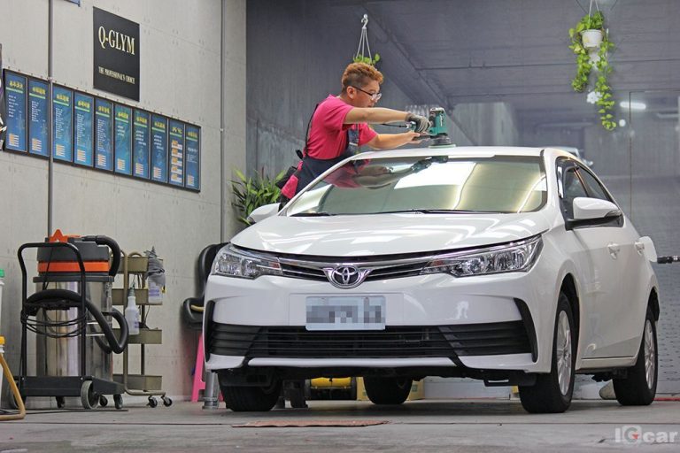 高雄鳳山萊刻靚日式汽車美容車體鍍膜中心