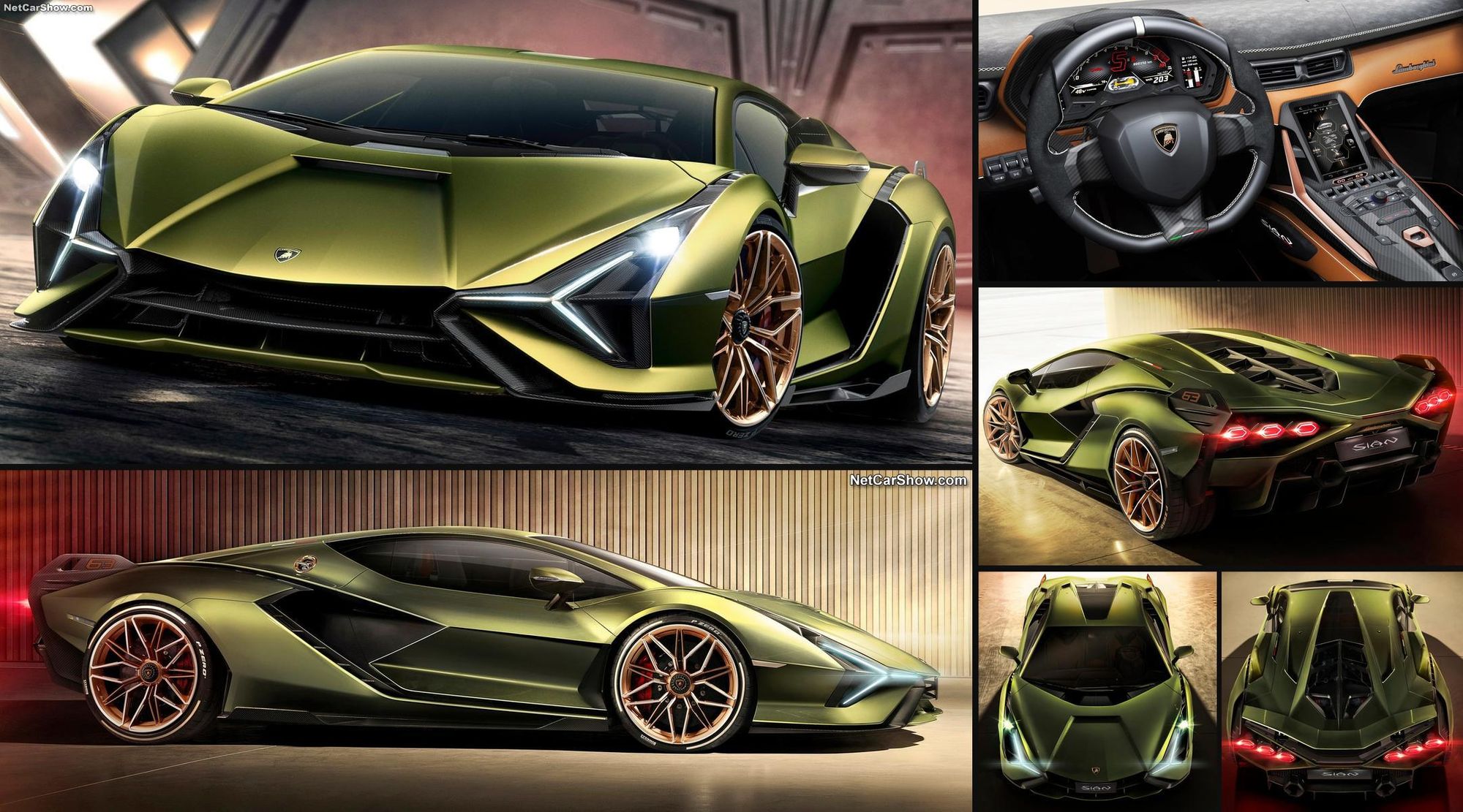 油電蠻牛上陣 Lamborghini Sián 正式亮相
