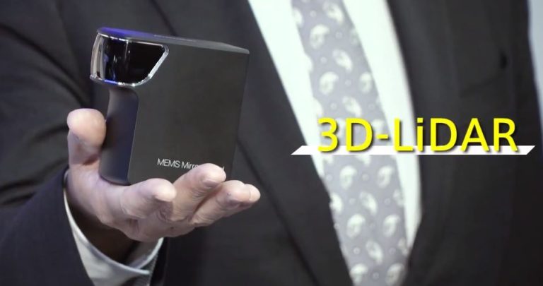 Pioneer 攜手 Canon 共同開發 3D 雷射雷達感測器