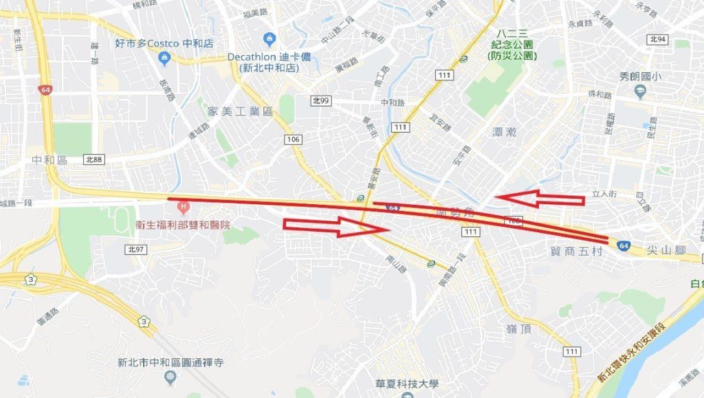 台64線、新店環河路區間測速啟用