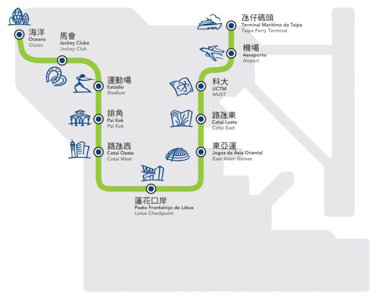 澳門輕軌氹仔線預計2019下半年通車